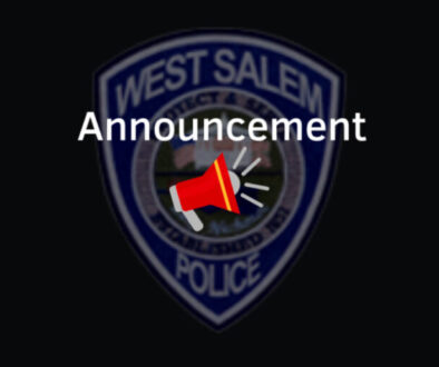 West Salem Police Department - Announcement