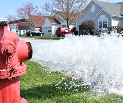 Village of West Salem Fire Hydrant Residential Neighborhood