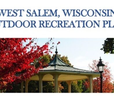 Village of West Salem Outdoor Recreation Plan