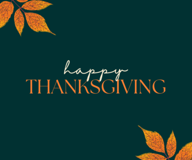 Green Illustrated Happy Thanksgiving Instagram Post