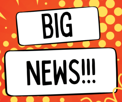 Orange Yellow White Comic Announcement Important News Instagram Post