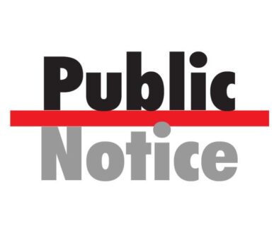 Public Notice Heading