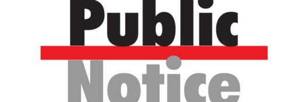 Public Notice Heading